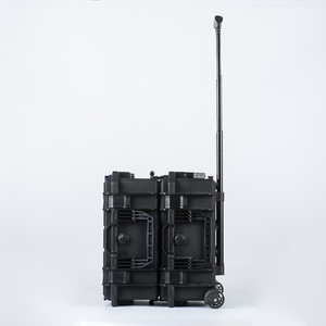 GLARY滚动旅行工具盒带轮子硬塑料坚固工具盒耐用重型工具盒储物盒 - Product Image 5
