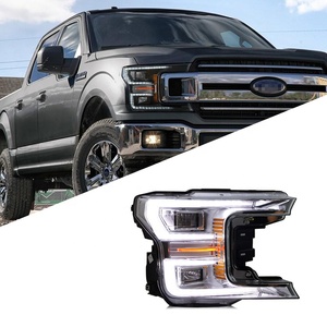 F150 F150フロントライト用シーケンシャルターンシグナルヘッドライト付き工場高性能フルLEDヘッドランプアセンブリ20182019 - Product Image 2