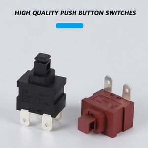 Fabrika sıcak satış düğme anahtarı PBS2-7 kendinden kilitleme anahtarı düz kafa 4 pin düğme anahtarı - Product Image 4