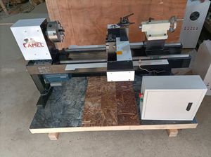 Jinan Camel CNC Machinery CA-16 Mini CNC Wood Lathe Machine Wood Turning Machine Milling Max 160mm Diameter Optional Customize - Product Image 4