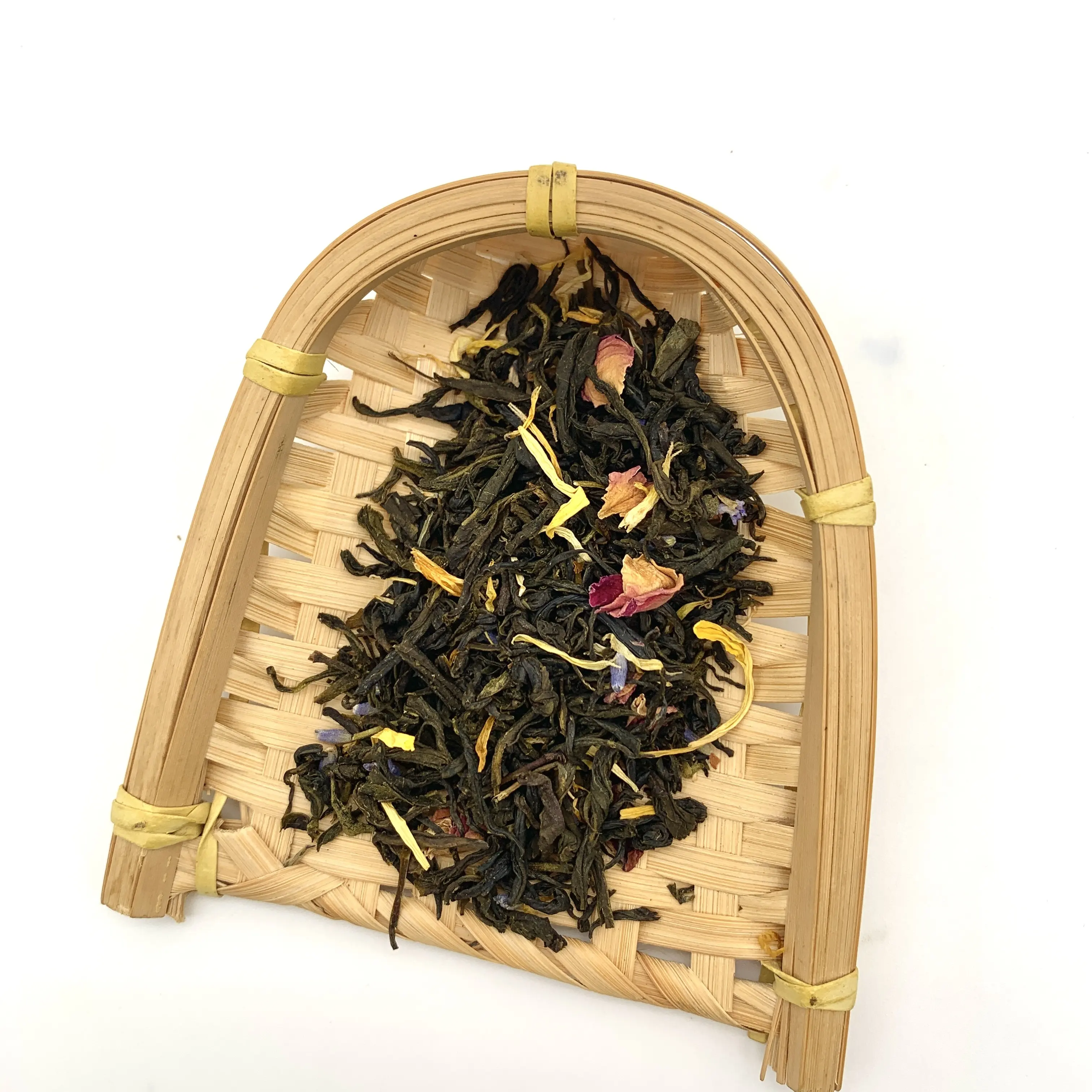 फैक्टरी थोक शीर्ष गुणवत्ता हर्बल गुलाब स्वाद हरी चाय चीन में किए गए NO.3 सौंदर्य हर्बल चाय