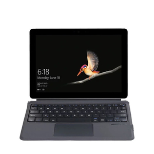 适用于带触摸板的Surface Pro 7无线键盘盒7彩色背光充电电池可拆卸键盘 - Product Image 1