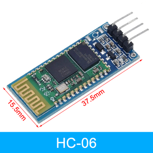HC-05 HC-06 RF Wireless Transceiver Slave Module <strong>HC05</strong> / HC06 RS232 / TTL to UART Converter and Adapter for <strong>Arduino</strong>