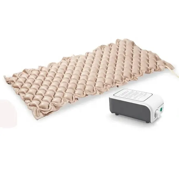 Matelas gonflable d'air de PVC d'accessoires médicaux pour le lit d'hôpital avec la conception basculante intégrée de pompe électrique pour la maison