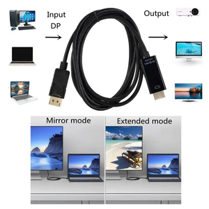New DP <strong>to</strong> <strong>HDMI</strong> Compatible Conversion Cable 4K 30Hz HD DisplayPort <strong>to</strong> <strong>HDMI</strong>-compatible Male <strong>to</strong> Male Interface Conversion Cable - Product Image 4