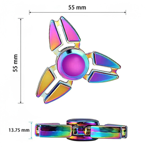 Người lớn và trẻ em kim loại Fidget <span class=keywords><strong>Spinner</strong></span> Giảm căng thẳng và tập trung đồ chơi cho ADHD lo lắng bên ủng hộ và quà tặng - Product Image 3
