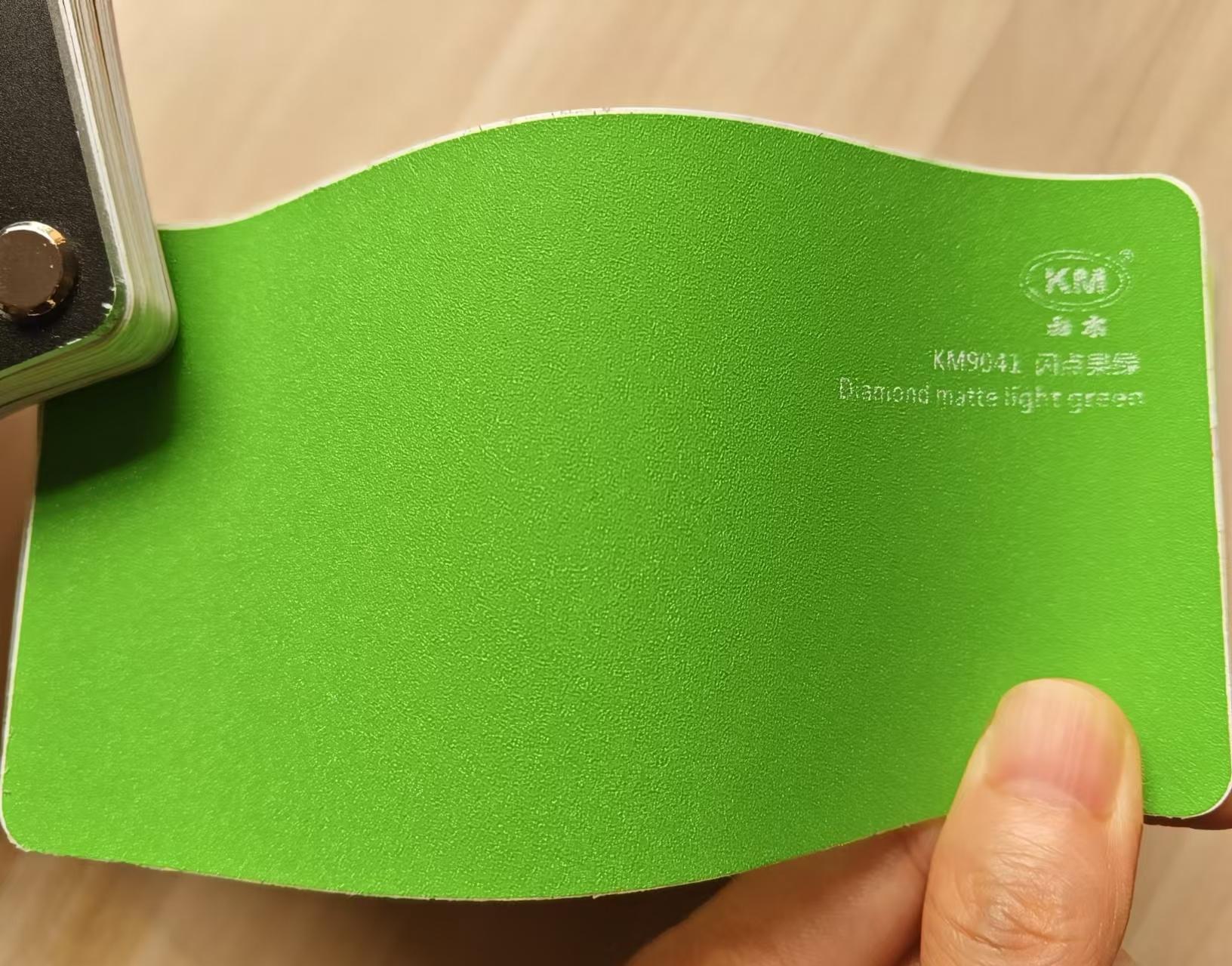 Diamond matte light green