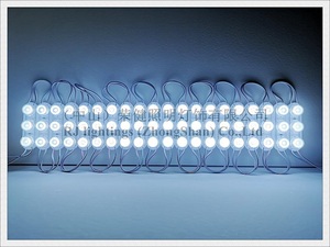AC110V / AC220V Input <strong>LED</strong> Light Module 62mm*18mm SMD 3030 3 <strong>LED</strong> 2W IP65 Waterproof with Lens for Advertising Lighting Boxes - Product Image 4