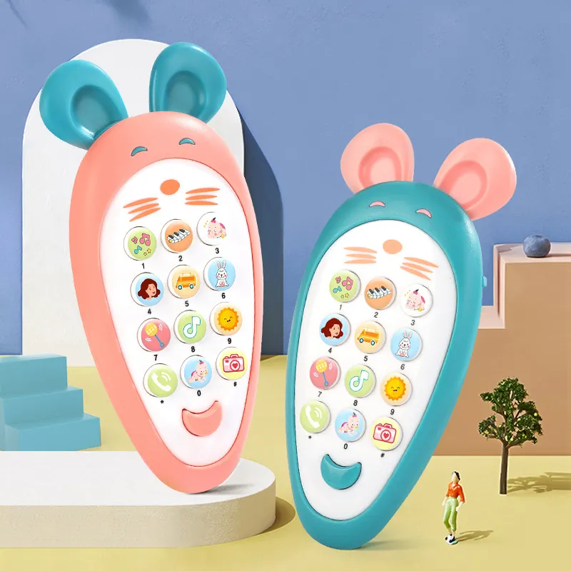 Téléphone portable pliable pour enfants, appareil d'éducation précoce pour enfants, apprentissage du chinois et en anglais