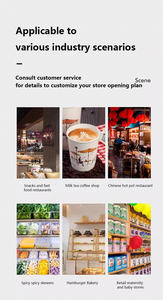 Sistema Android de pantalla táctil de doble pantalla de 15,6 pulgadas, máquina de facturación de caja registradora todo en uno, Terminal POS, Software gratuito para tienda - Product Image 6