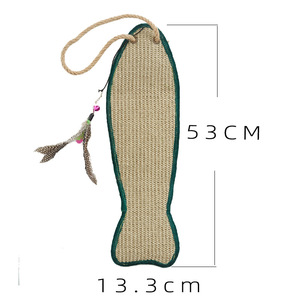 <strong>Cat</strong> Scratching Toy with <strong>Catnip</strong> in Fish Style - Product Image 4