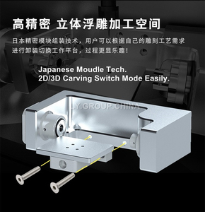 LY FK10 Enclosed <strong>CNC</strong> Engraving Machine Suitable for Jewelry <strong>Jade</strong> Stone Glass Gem Cutting 4 Axis Linkage Work Size 150*80mm 1KW - Product Image 4