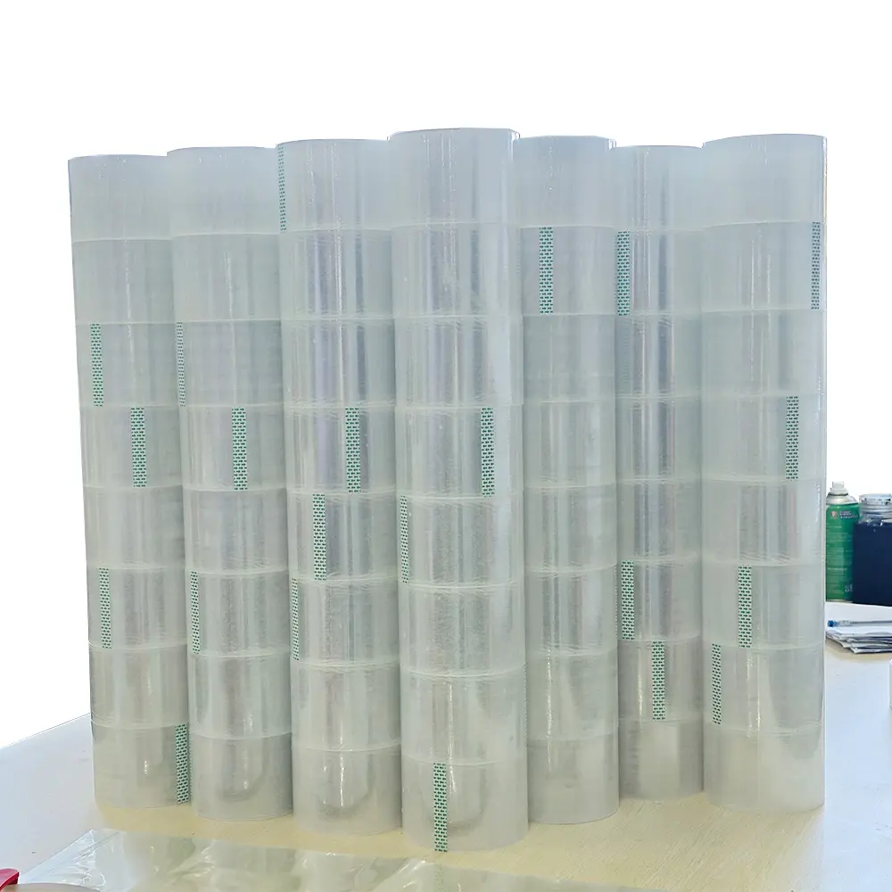 Fita adesiva universal à base de água para embalagem Fita de vedação de embalagem BOPP de fábrica