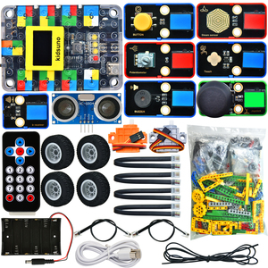Kidsbits Smart Engineering Kit DIY Electronic Building Blocks Set Scratch Programming Kit para Arduino