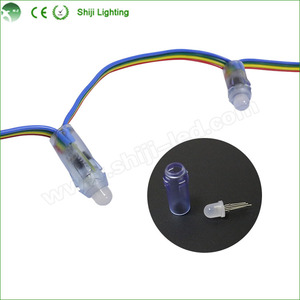 Commercio all'ingrosso Led Pixel String Light RGB full color programmabile DC12V LED Modul DMX512 12mm impermeabile Smart Pixel luci di natale - Product Image 3