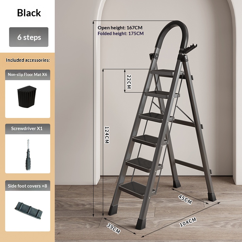 Thickened six-layer black
