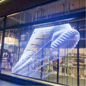 Video Wall Screen for Window Transparent Glass P3.9-7.8 LED GC Indoor LED Screen Smart Outdoor LED Curtain RGB 1 <strong>Years</strong> ODM/OEM - Product Image 2