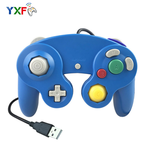 Mando con cable USB para Nintendo Gamecube, mando con vibración para NGC, GC, Wii, MAC, ordenador y PC - Product Image 4