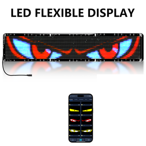 APP DIY Wörter LED-Zeichen P10 LED-Anzeige RGB Programmier bares Message Board mit hoch auflösendem LED-Scrolling-Display für Werbung - Product Image 4