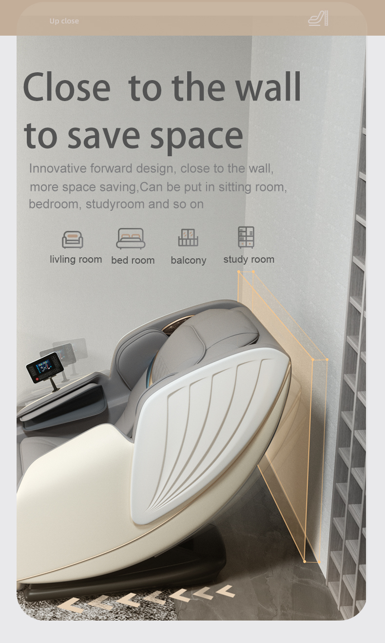 Jare 8900  Wholesale  OEM ODM Factory Price Hot Sales Luxury Leather Zero Gravity Electric Full Body Massage Chair