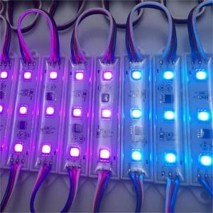 12 В IP67 WS2811 адресуемый светодиодный модуль RGBIC RGB водонепроницаемый цифровой программируемый рекламный ящик смарт-RGB СВЕТОДИОДНЫЕ модули