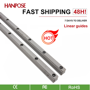 High Performance Hanpose Two Sets of Hgh15 <strong>Linear</strong> <strong>Rail</strong> <strong>Guide</strong> <strong>Linear</strong> Sliding <strong>Guide</strong> <strong>Rail</strong> <strong>Block</strong> Suitable for Cnc Components - Product Image 2