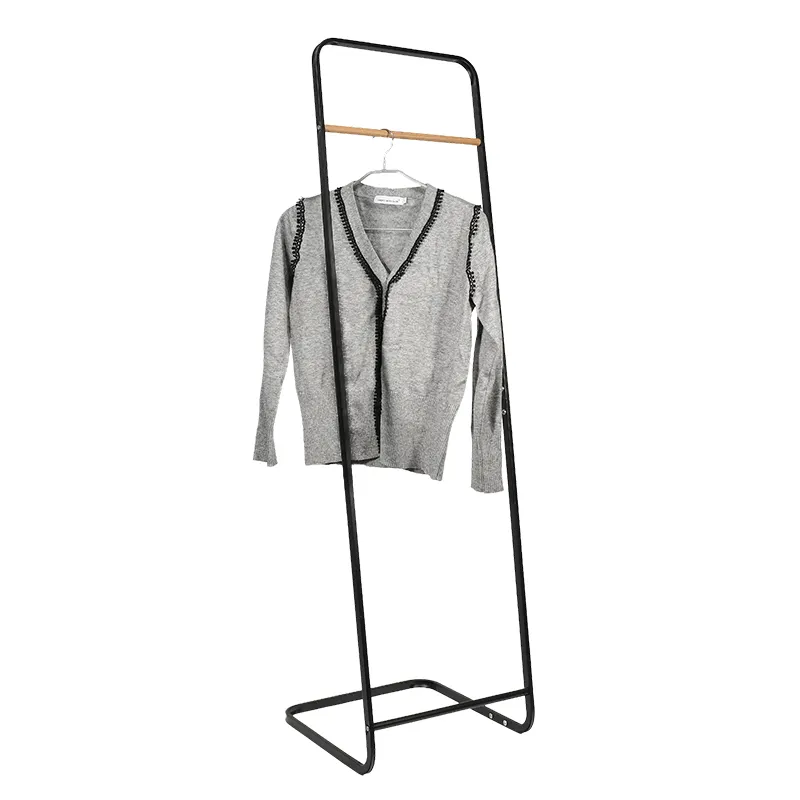 Porte-vêtements d'entrée en fer de haute qualité cadre en métal porte-vêtements suspendu manteau support suspendu