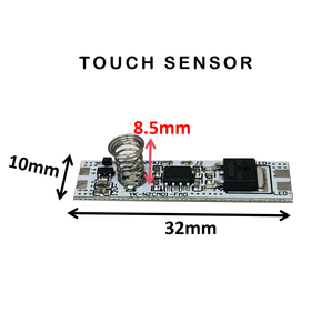 Módulo de interruptor de Sensor táctil 5A, controlador de luz sensible al tacto, controlador de atenuación táctil de 12V-24V para tubo de luz LED de gabinete - Product Image 4