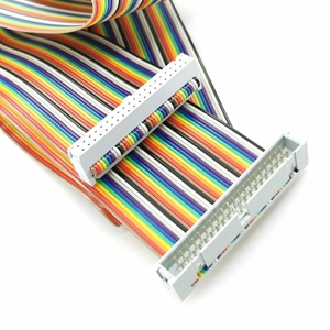 Cavo A nastro IDC con estensione GPIO piatto grigio A 40pin per Raspberry Pi modello A/B - Product Image 1