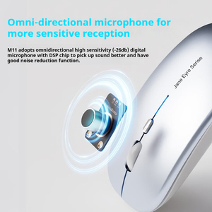 EWEADN M11 2.4G für Bluetooth Wireless <span class=keywords><strong>Mouse</strong></span> LED Hintergrund beleuchtung Modernes Design Stumm schalt taste Schlanke <span class=keywords><strong>USB</strong></span>-Schnitts telle für Smart Translation Mini