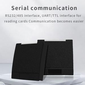 Lector de proximidad IC Wiegand NFC para exteriores, Mhz 13,56, compatible con Mifare1K RS232/485 UART Rfid, lector de Control de acceso inteligente sin contacto - Product Image 6