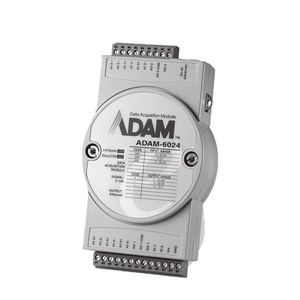 Advantech ADAM-6024 12チャンネル分離汎用TCPModbusプロトコルモジュール入出力リモートIOモジュール - Product Image 2
