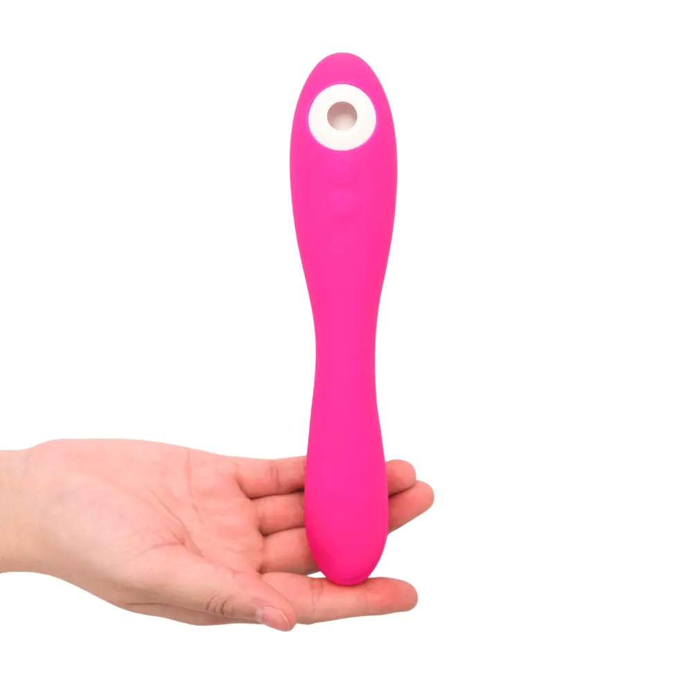I preliminari di vendita calda utilizzano vibratore a suzione due modalità di stimolazione clitoridea femminile vibratore orgasmo a punto g realizzato in silicone medicale