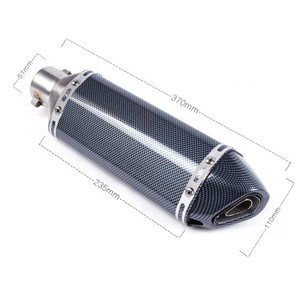 Tuyau d'échappement de moto avant et central compatible avec les modèles PCX125 et PCX150 2011-2017 - Product Image 4