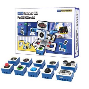 Kit de sensor educativo personalizado para Python y diseño de programación Makecode para Microbit V1 y V2