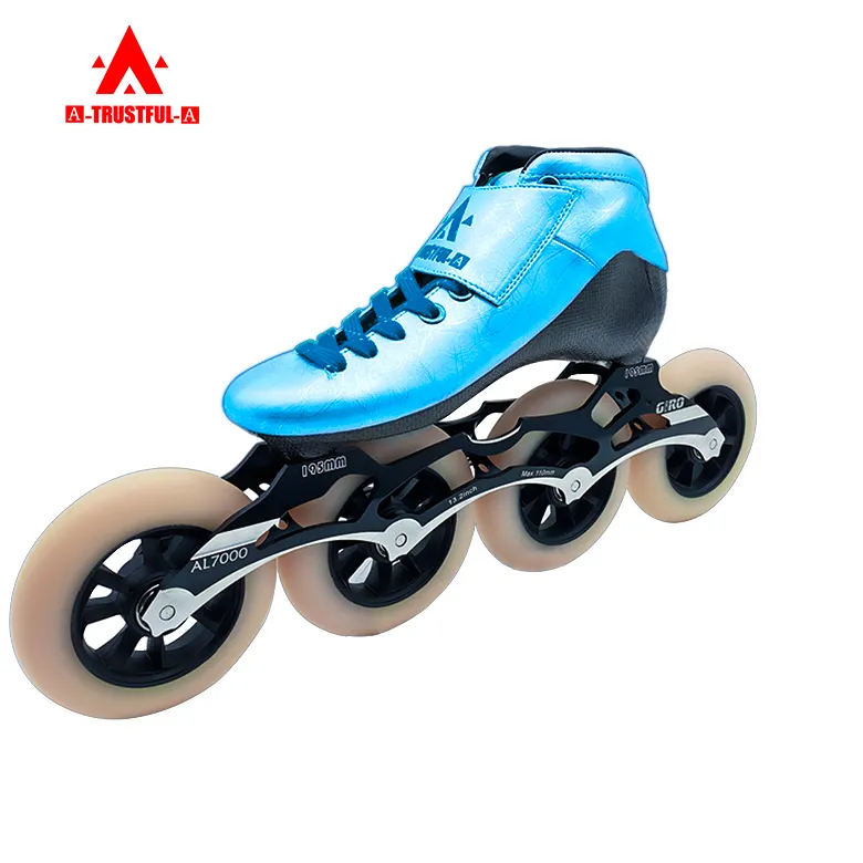 Skate inline para corrida, atacado, alta qualidade, profissional, fibra de carbono, alta velocidade, para adultos