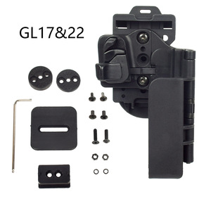 उच्च गुणवत्ता वाले नायलॉन सामरिक चमड़े के मामले त्वरित रिलीज बाहरी शिकार सार्वभौमिक सुरक्षा होल्स्टर - Product Image 2