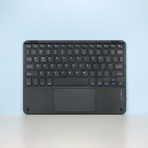 Teclado inalámbrico con panel táctil Panel táctil Delgado BT Teclado retroiluminado Tablet PC Teléfono móvil Laptop Teclado Trackpad Teclado - Product Image 2