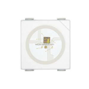 Çin fabrika 0.2W 5050 led diyot kırmızı yeşil mavi beyaz RGB RGBW adresli WS2812B rgb 5050 smd led veri sayfası - Product Image 5