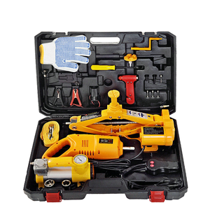 Menteşeli araç kutusu araç kiti araba krikolar seti ile taşınabilir elektrikli araç jakı - Product Image 2
