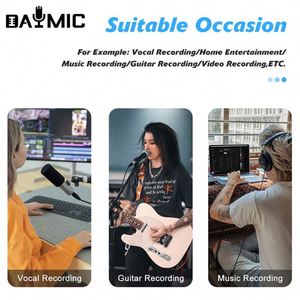 DAYMIC DM202 profession elle Studio aufnahme 2 Eingang 2 Ausgang USB-Audio-Schnitts telle Soundkarte Audio-Interface-Mixer - Product Image 5