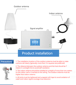 Bộ Lặp GSM Thông Dụng Triband 900 1800 <span class=keywords><strong>2100</strong></span> MHz Mạng Điện Thoại Di Động LTE 2G <span class=keywords><strong>3G</strong></span> 4G Bộ Tăng Cường Tín Hiệu Lặp Lại Lặp Lại 4G - Product Image 5