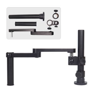SANQTID bureau fixe cardan support <span class=keywords><strong>Microscope</strong></span> trinoculaire <span class=keywords><strong>Microscope</strong></span> de soudage électronique réparation de téléphone portable avec caméra - Product Image 6