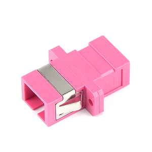 用于光纤设备的SC APC单纯毫米适配器/SC APC塑料多模SX光纤适配器 - Product Image 4