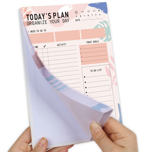 מתכנן ניהול מותאם אישית notepad חודש חודש מתכנן לעשות רשימה של היומן היעד של היום הספק המשרד