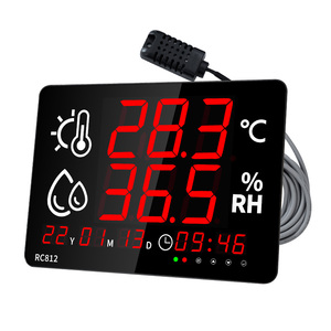 Medidor de humedad de temperatura profesional de con sonda externa de alta precisión para uso en laboratorio industrial HVAC - Product Image 2