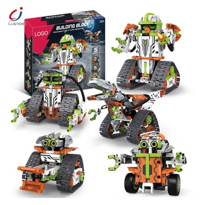 Chengji stelo programmabile robot educativo assemblare 5 in 1 ingegneria elettrica blocchi di costruzione robot giocattoli