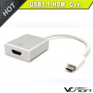 2025 mới nhất có thể đảo ngược USB3.1 để HDML Adapter Cable trong trắng - Product Image 4