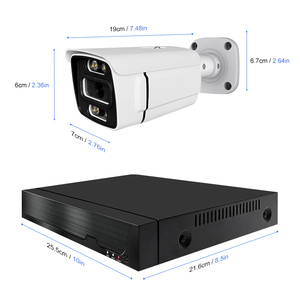 5MP 4K Bullet CCTV registrazione IP POE sistema di sicurezza della telecamera di rete 4CH 8CH IPC visione notturna mos sensore NVR opzioni di archiviazione dati - Product Image 6