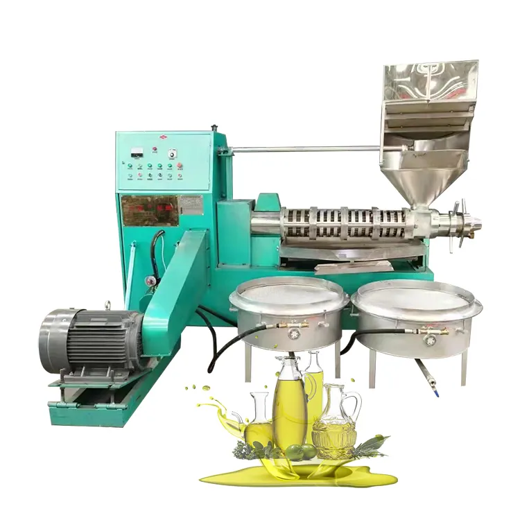 Máquina para hacer aceite de girasol prensado de aceite de girasol/refinería/máquina de extracción línea de producción de Palma